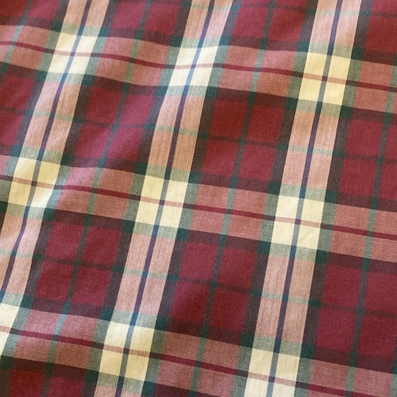 Eddie Bauer men’s large plaid casual button down shirt long sleeve classic - Picture 9 of 10